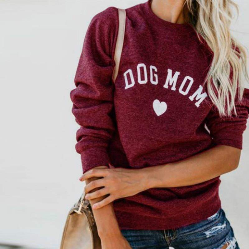 Dog Mom and Cat Mom Women Sweatshirt