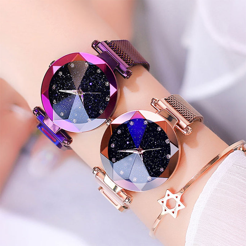 Luxury Starry Sky Crystal Women's Watch