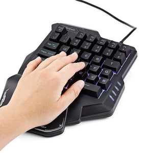 G30 One-Handed 35 Key Keypad with LED