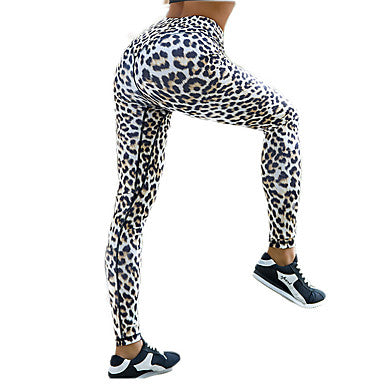 Leopard Print Workout Leggings